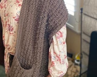 Perfectly Easy Pocket Shawl
