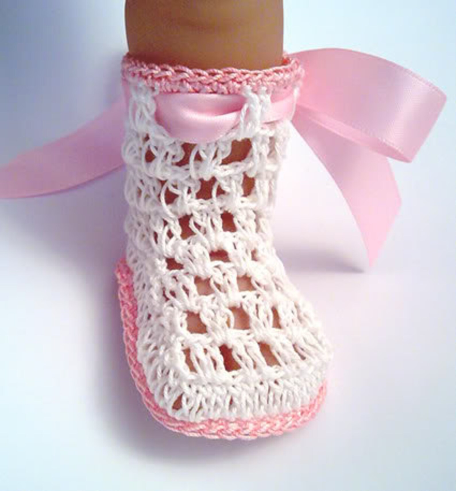 Chaussons Bébé Tricotés Au Crochet – Bottines Mignonnes Pour Nouveau-né Fille & Garçon – Doux, Confortables & Antidérapants – Idéal Naissance & Cadeau