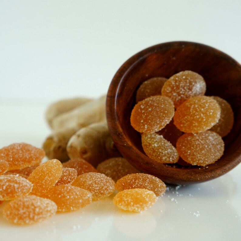 Ginger Honey Drops Honey Cough Candy Honey Hard Candy Etsy