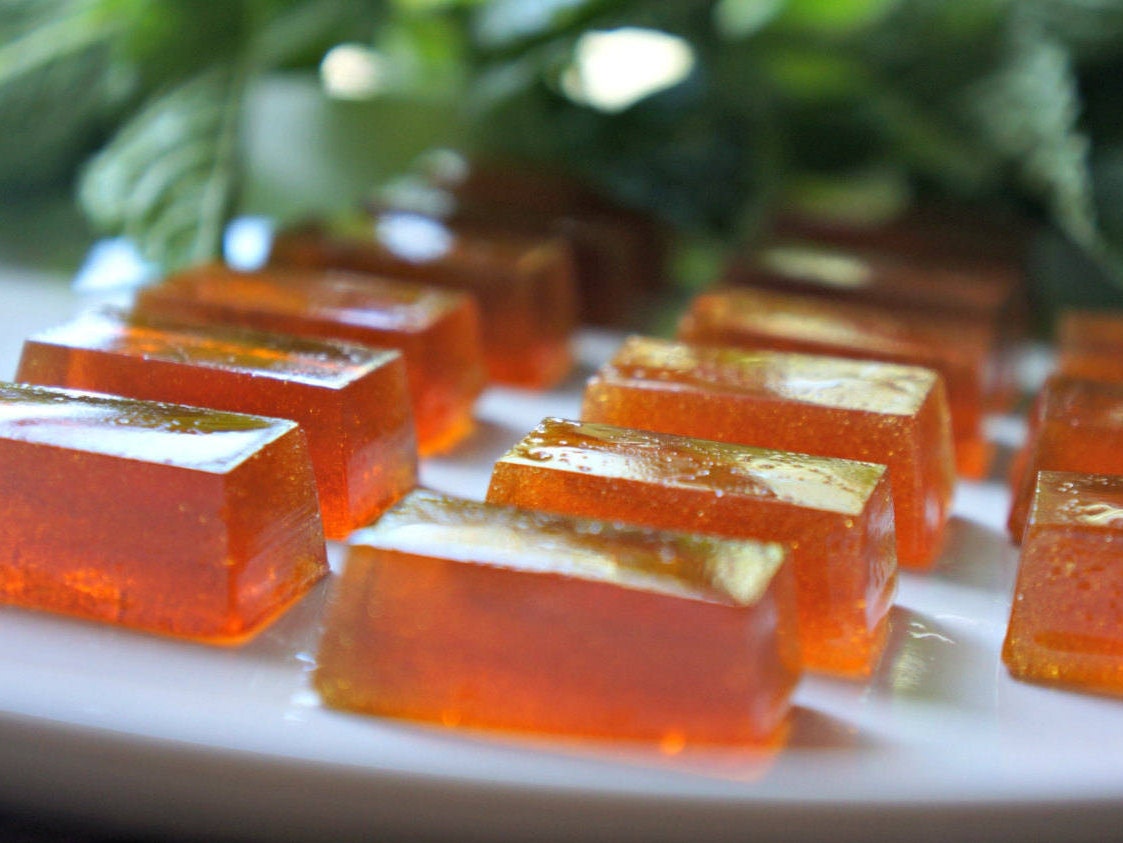 Mint Hard Candy Honey Mint Candy Handmade Mint Candy Etsy