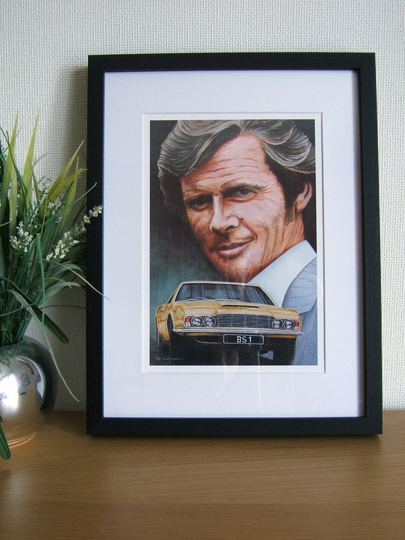 ROGER MOORE IN THE PERSUADERS GREAT 5X7 PHOTO 