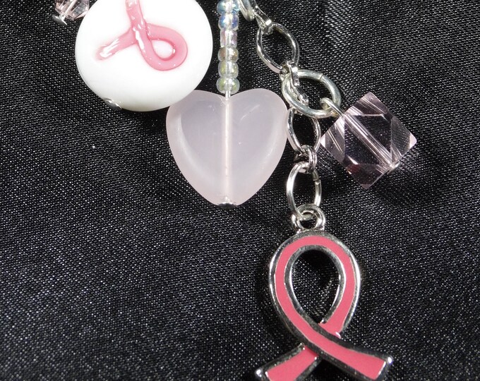 Breast Cancer Awareness Chain Charm