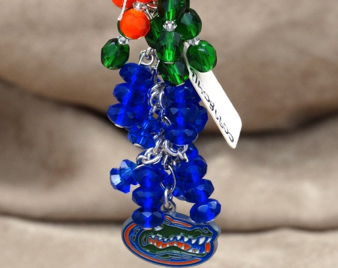 Florida Gators Logo Charm Chain