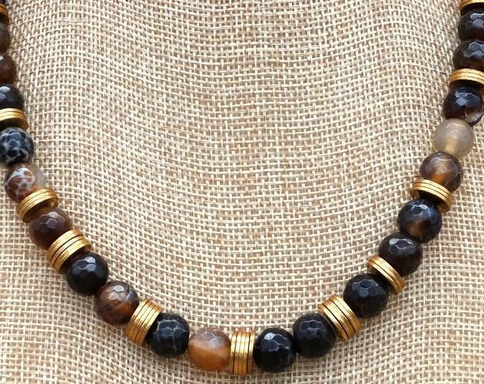 Jasper Night Necklace