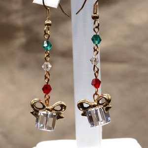 Christmas Presents Swarovski Crystal Earrings