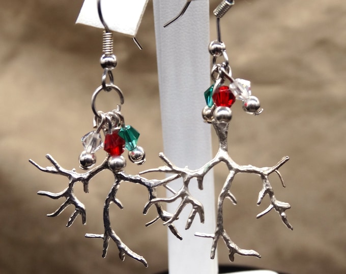 Tree Branch Earrings - Other Colors of Swarovski available