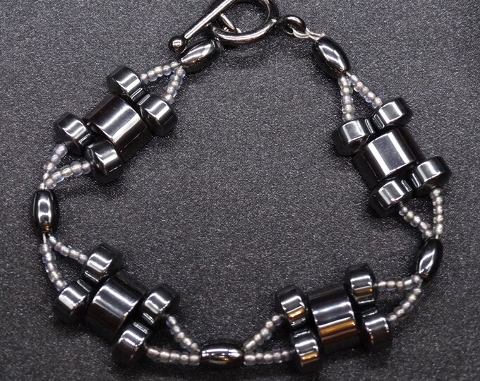 Hematite X Bracelet