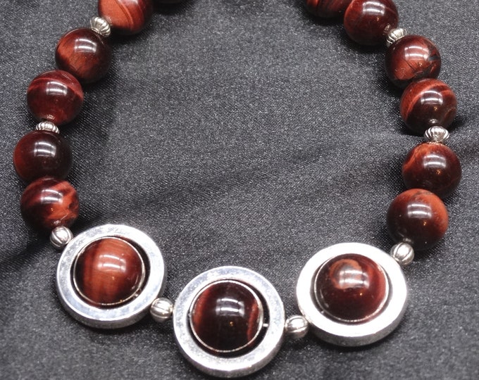 Red Tigers Eye Bracelet