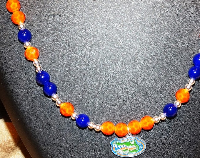 Gators Fun Necklace - University of FLorida