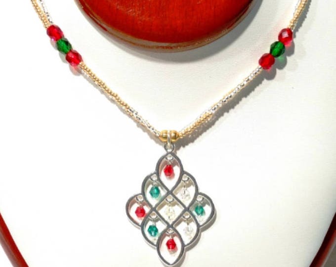 Swarovski Crystal, Czech Glass with Double Strand Design - Multiple color combinations available