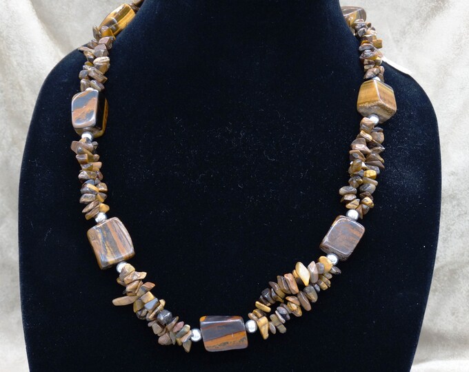 A Tiger’s Eye Necklace