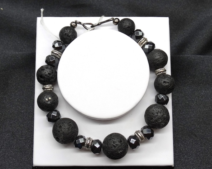 Lava Rock Bracelet