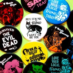 Horror Movie 2.25" Inch Buttons
