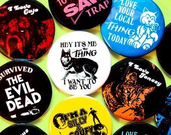 Horror Movie 2.25" Inch Buttons