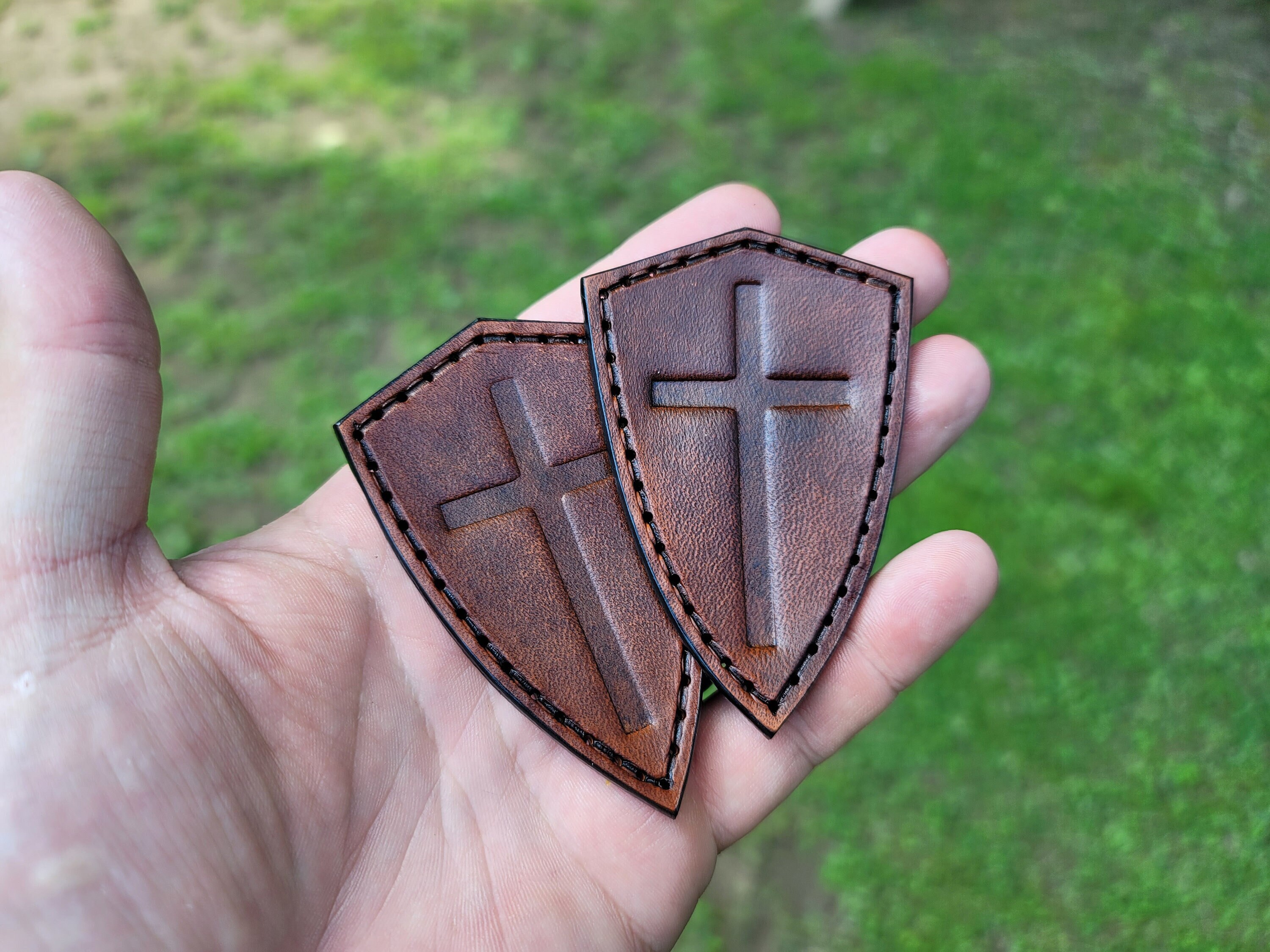 Chrome Hearts Cross Leather Patch - Etsy Chrome Hearts Cross Leather Patch - Etsy
