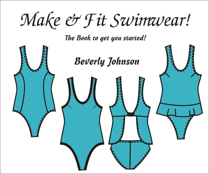 Make and Fit Swimwear Instruction Manual by Beverly Johnson Etsy