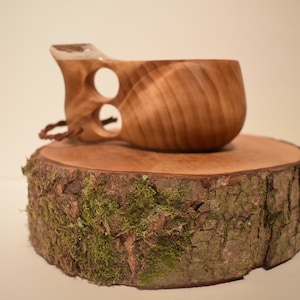Moose-Kuksa wooden cup from Lapland 160 ml image 4