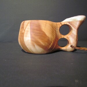 Moose-Kuksa wooden cup from Lapland 160 ml image 10