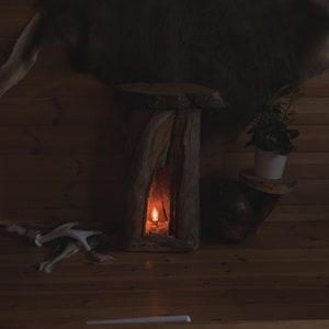 super-exclusive Polar lamp made of wood Dead wood image 3