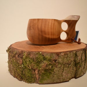 Moose-Kuksa wooden cup from Lapland 160 ml image 6