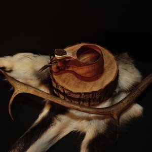 Moose-Kuksa wooden cup from Lapland 160 ml image 3