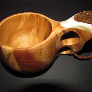 Moose-Kuksa wooden cup from Lapland 160 ml image 8