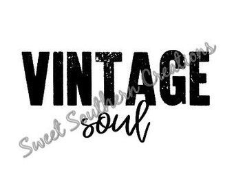 Download Vintage Soul Svg You Ll Enjoy Etsy