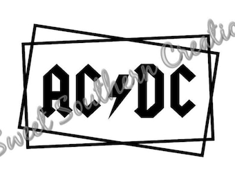 Ac Dc Svg | Etsy