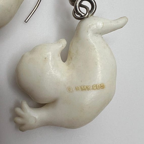 Hallmark Friendly Ghost Dangle Earrings – Vintage… - image 7