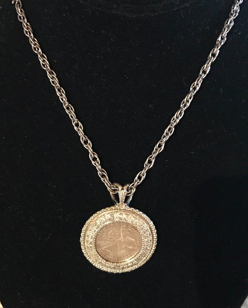bicentennial coin necklace bicentennial coin necklace