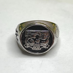 Mariano Rivera NY Yankees Ring – Vintage 2012 MLB Silver Tone Baseball Collectible Size 9.5