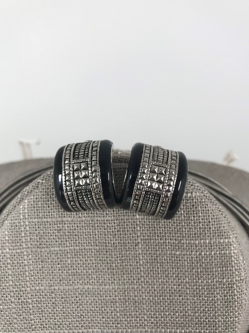 Marcasite Earrings -Jewelry Set Clip on Earrings Vintage earrings Rhinestone Necklace Earrings set Spring Cable Necklace