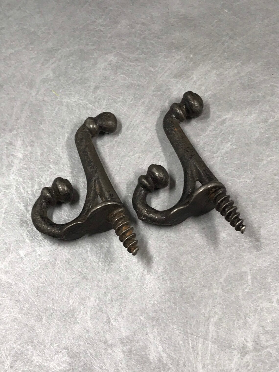 Vintage antike Lot Metall Befestigungen Schrank Ziehen Fenster | Etsy