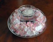 Floating Floral Candle Centerpiece