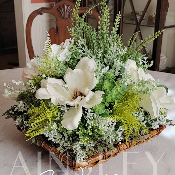 Magnolia Centerpiece Etsy