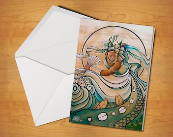 Pack of 5 Greeting Cards: Yemanjá | Yemoja | Yemaya