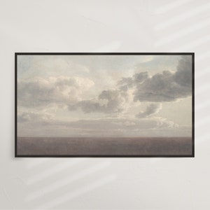 Calm Waters |  Frame TV Art | Vintage Landscape, Modern Transitional, Traditional, Vintage Seascape, Summer Season, Ocean | DIGITAL #V102