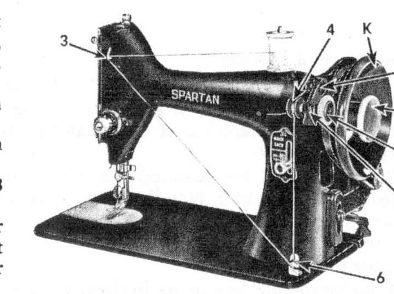 Pdf Singer 192 Spartan 1950s Sewing Machine Manual Instant Download Downloadable Printable Instructions Instruction Book Pamphlet