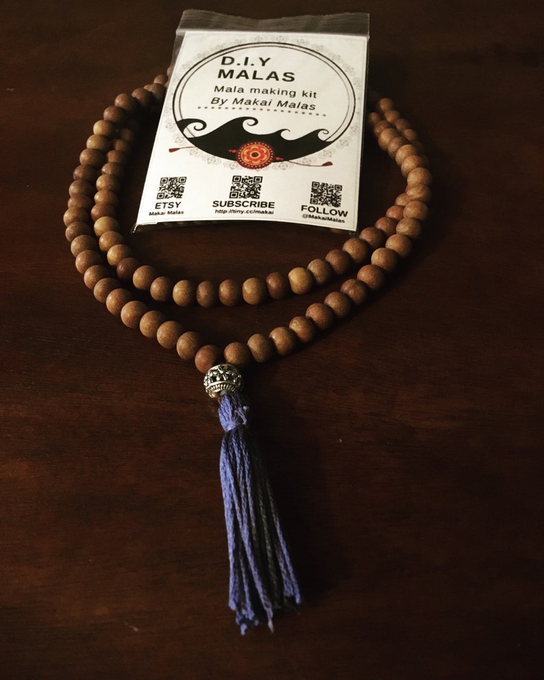 Make Your Own 108 Mala Beads DIY Malas Do It Yourself Mala Etsy