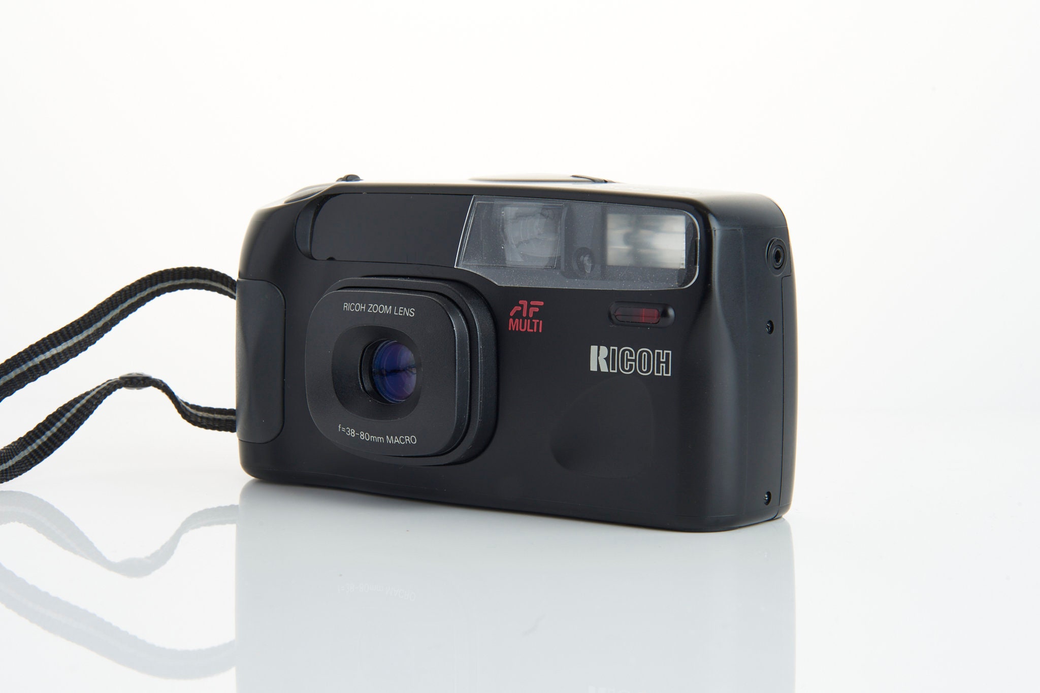 Ricoh RZ 800 35mm Film Point and Shoot Zoom Camera with Case Etsy