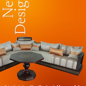 New premium Moroccan Sofa set majlis- Handmade image 1