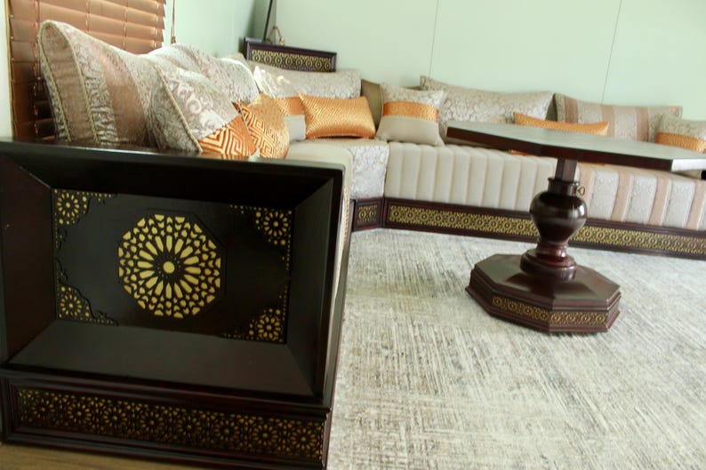 New premium Moroccan Sofa set majlis- Handmade image 9