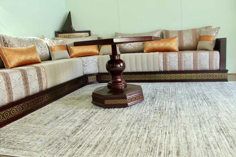 New premium Moroccan Sofa set majlis- Handmade image 8