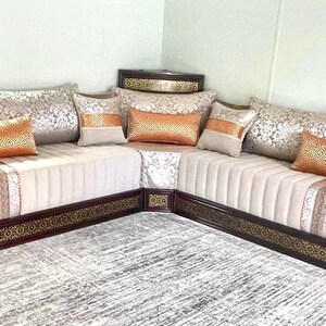 New premium Moroccan Sofa set majlis- Handmade image 6