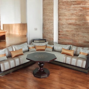 New premium Moroccan Sofa set majlis- Handmade image 2