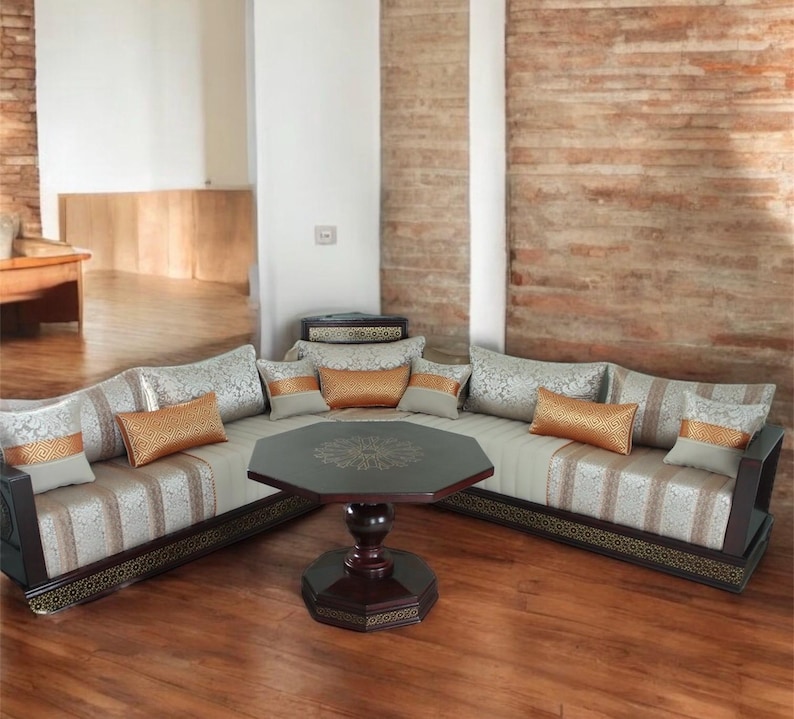 New premium Moroccan Sofa set majlis- Handmade image 2