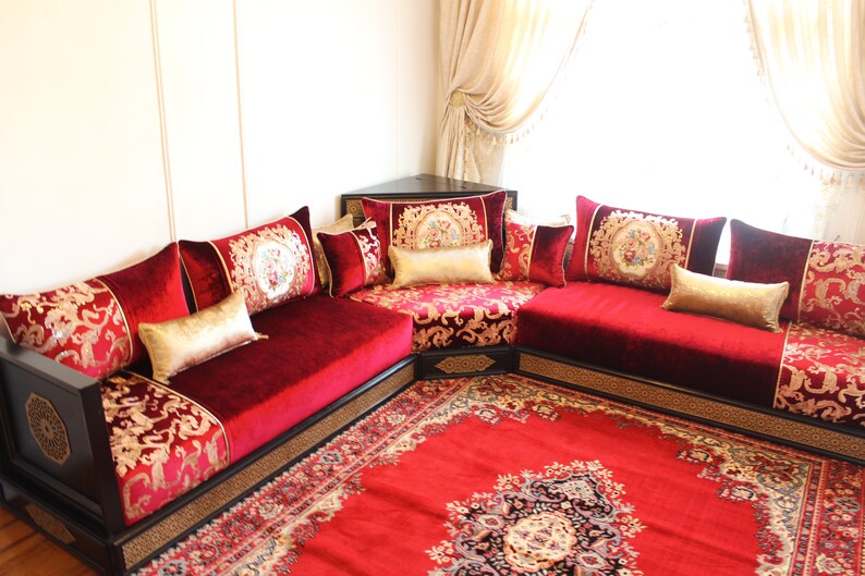 Moroccan Salon/ Sofa Set/ Sadari Set Etsy