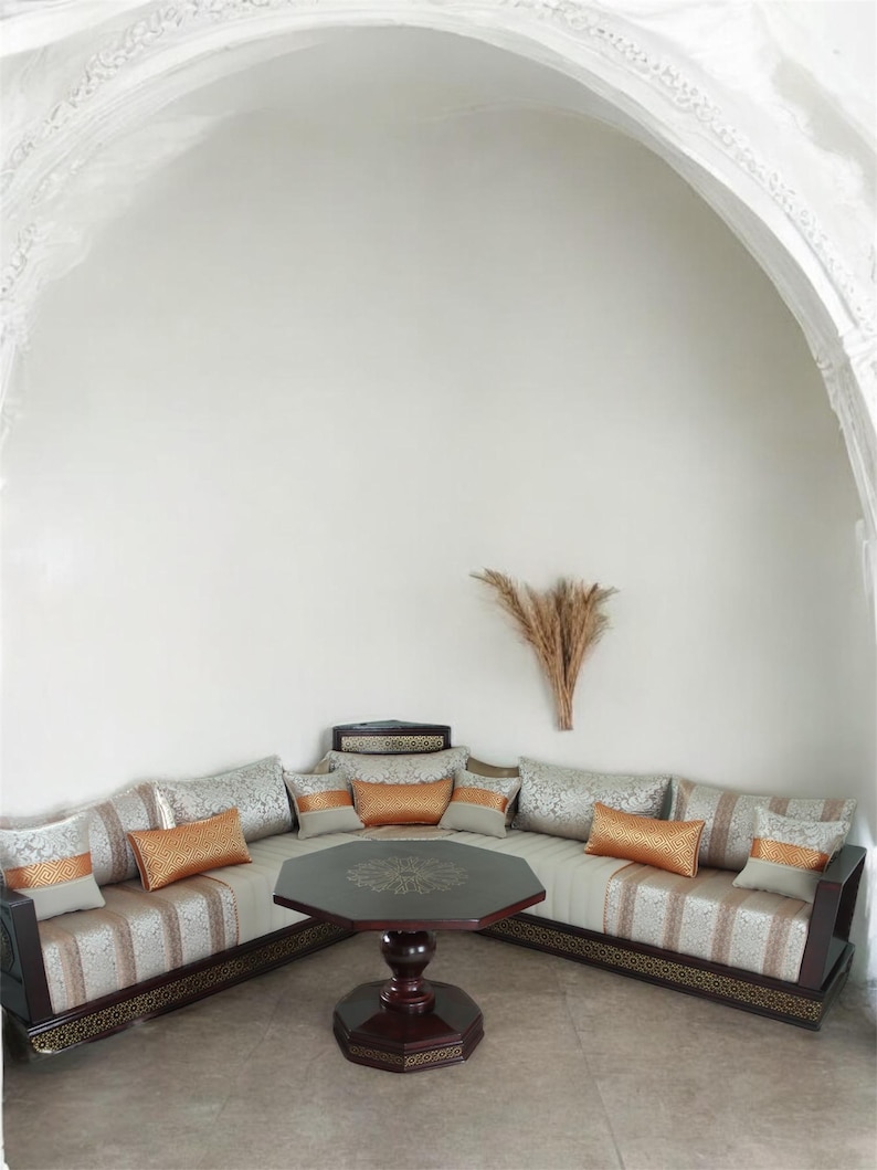 New premium Moroccan Sofa set majlis- Handmade image 3