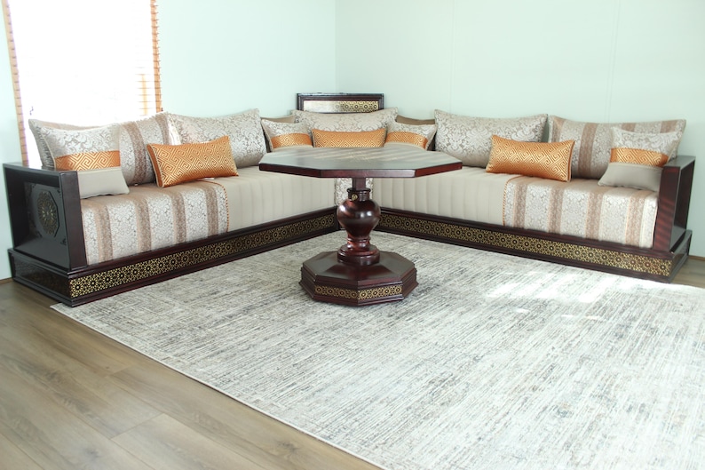 New premium Moroccan Sofa set majlis- Handmade image 5