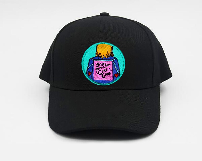 Feminist Girl Power Pink Embroidered Hat Join Your Local Etsy